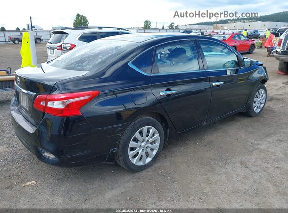 3N1AB7AP1HY404187 2017 NISSAN SENTRA Black Trasero derecho