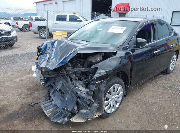 3N1AB7AP1HY404187 2017 NISSAN SENTRA Black Vista frontal