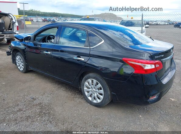 3N1AB7AP1HY404187 2017 NISSAN SENTRA Black Trasero izquierdo