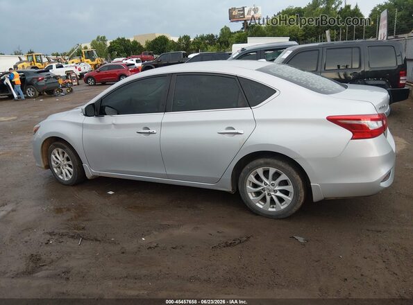 3N1AB7AP1JL631592 2018 NISSAN SENTRA Silver Vista interior de 360 grados