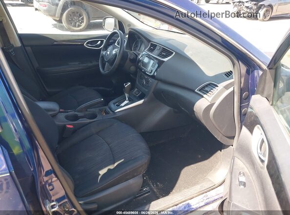 3N1AB7AP1JL636176 2018 NISSAN SENTRA Blue Vista interior delantera