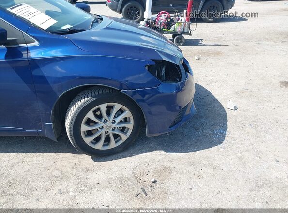 3N1AB7AP1JL636176 2018 NISSAN SENTRA Blue Vista frontal