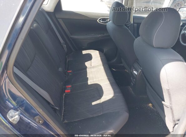 3N1AB7AP1JL636176 2018 NISSAN SENTRA Blue Vista de la etiqueta del VIN