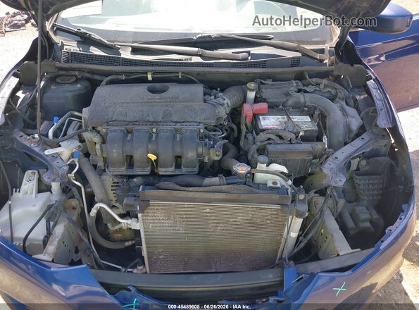3N1AB7AP1JL636176 2018 NISSAN SENTRA Blue Vista trasera