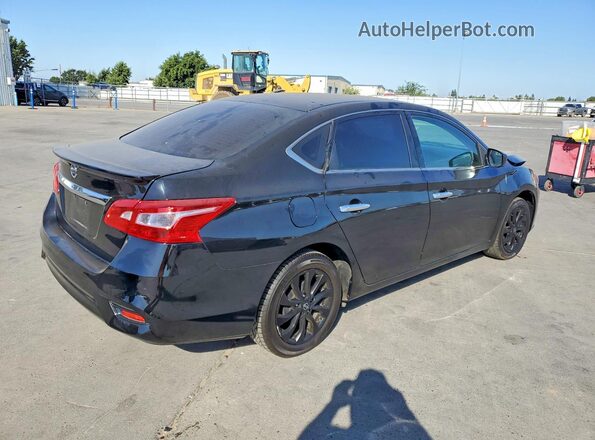 3N1AB7AP1JY242406 2018 NISSAN SENTRA Black Rear right