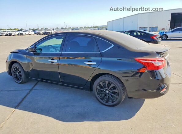 3N1AB7AP1JY242406 2018 NISSAN SENTRA Black Rear left