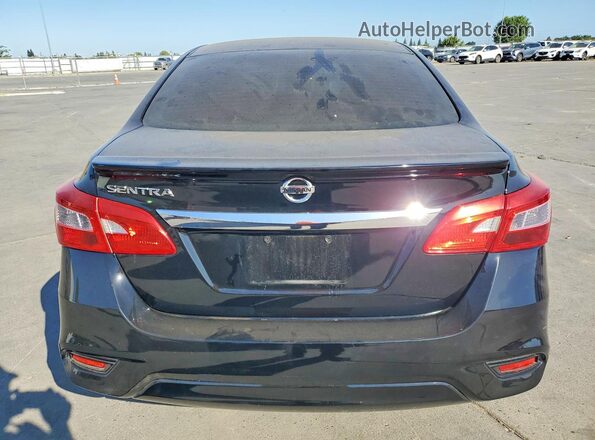 3N1AB7AP1JY242406 2018 NISSAN SENTRA Black Rear view