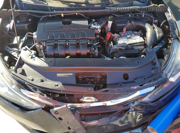 3N1AB7AP1JY242406 2018 NISSAN SENTRA Black Rear interior view