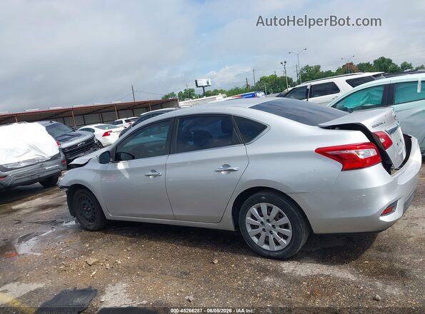 3N1AB7AP1JY254071 2018 NISSAN SENTRA Silver Панорамний вид салону 360°