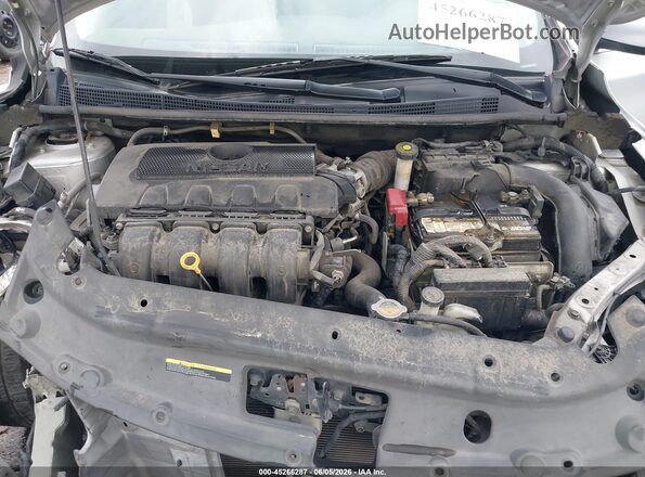 3N1AB7AP1JY254071 2018 NISSAN SENTRA Silver Вид ззаду