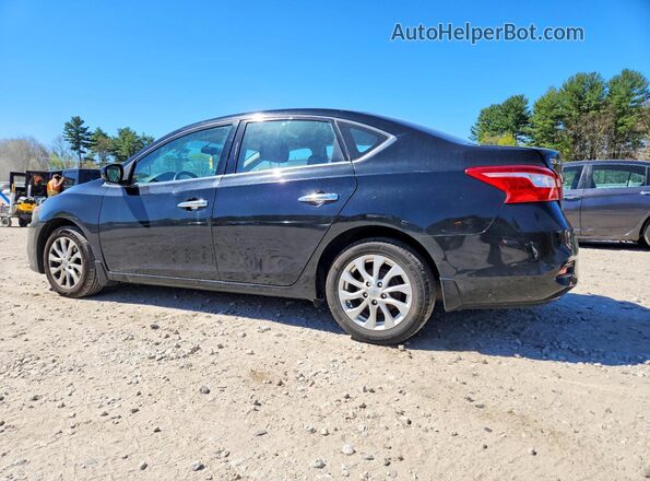 3N1AB7AP1JY260534 2018 NISSAN SENTRA Black Trasero izquierdo