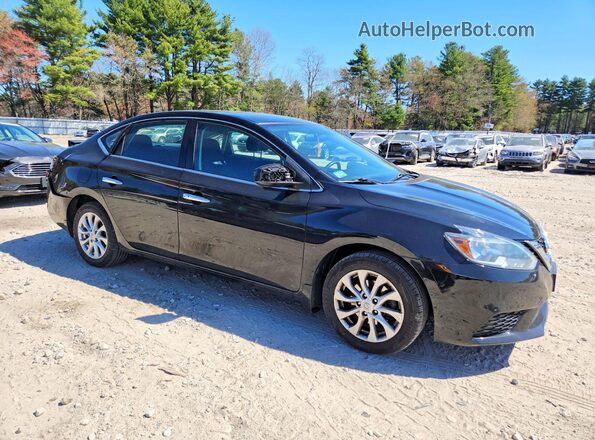 3N1AB7AP1JY260534 2018 NISSAN SENTRA Black Delantero derecho
