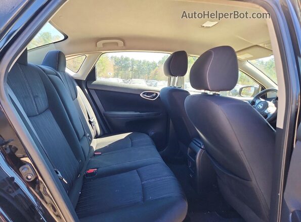 3N1AB7AP1JY260534 2018 NISSAN SENTRA Black Vista de los asientos traseros