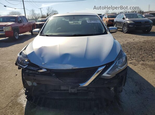 3N1AB7AP1JY289063 2018 NISSAN SENTRA Silver Вид спереду