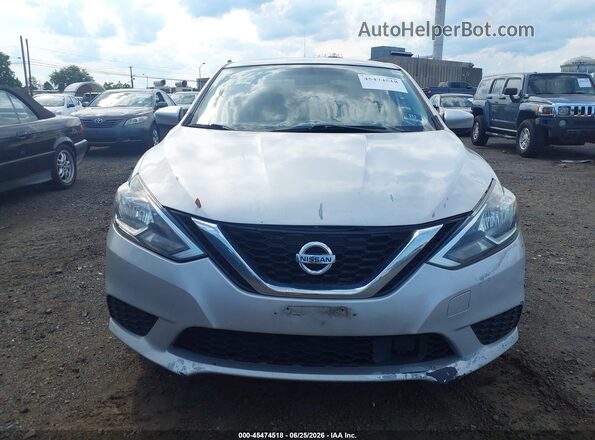 3N1AB7AP1JY308694 2018 NISSAN SENTRA Silver Vista frontal