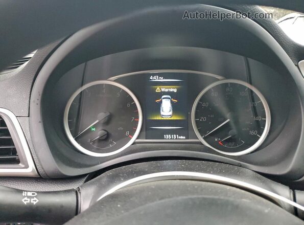 3N1AB7AP1JY309263 2018 NISSAN SENTRA Black Widok zestawu wskaźników