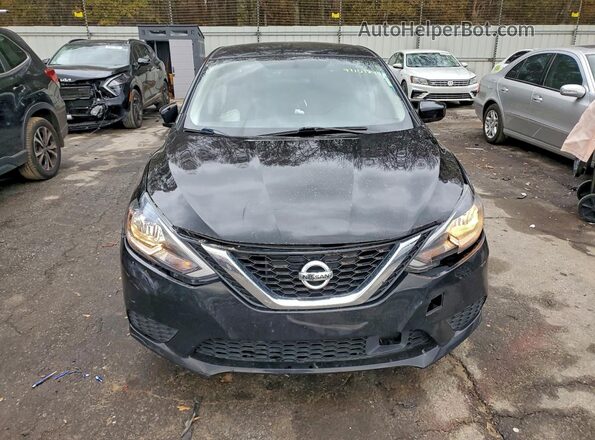 3N1AB7AP1JY309263 2018 NISSAN SENTRA Black Widok z przodu