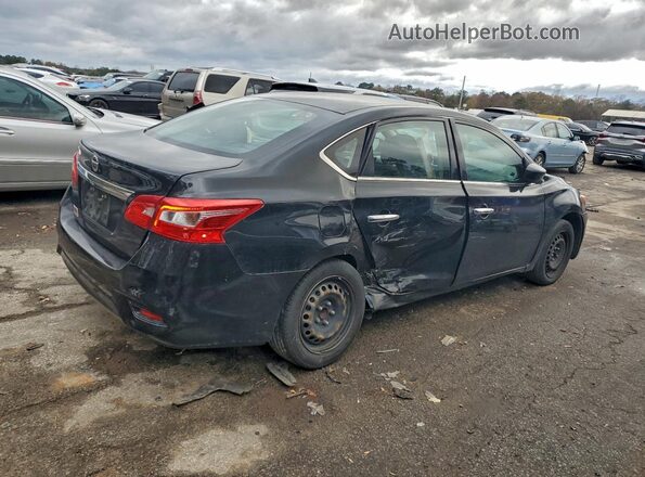 3N1AB7AP1JY309263 2018 NISSAN SENTRA Black Tył prawy