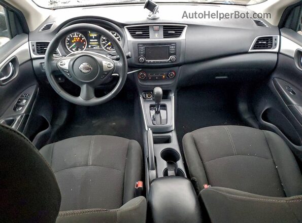 3N1AB7AP1JY309263 2018 NISSAN SENTRA Black Widok deski rozdzielczej