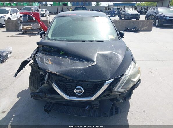 3N1AB7AP1JY317072 2018 NISSAN SENTRA Black Instrument cluster view