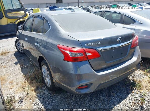 3N1AB7AP1JY347995 2018 NISSAN SENTRA Gray უკანა მარცხენა