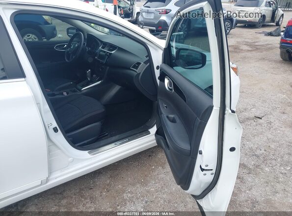 3N1AB7AP1KL603499 2019 NISSAN SENTRA White Vista interior delantera