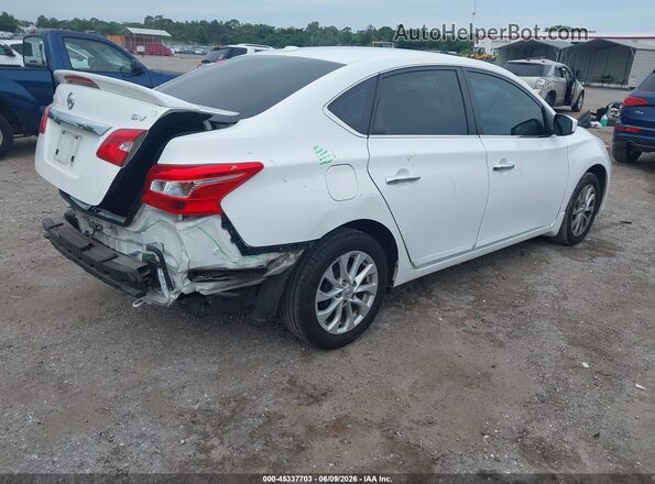 3N1AB7AP1KL603499 2019 NISSAN SENTRA White Trasero derecho