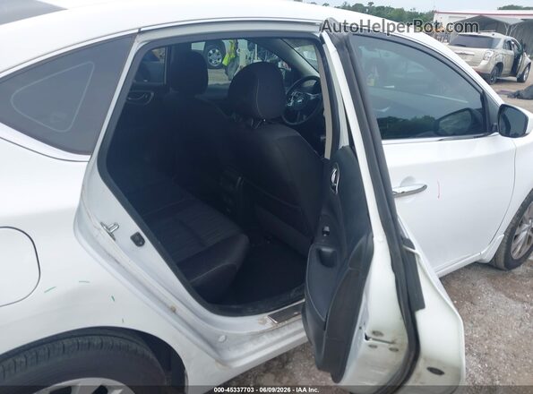 3N1AB7AP1KL603499 2019 NISSAN SENTRA White Vista de la etiqueta del VIN