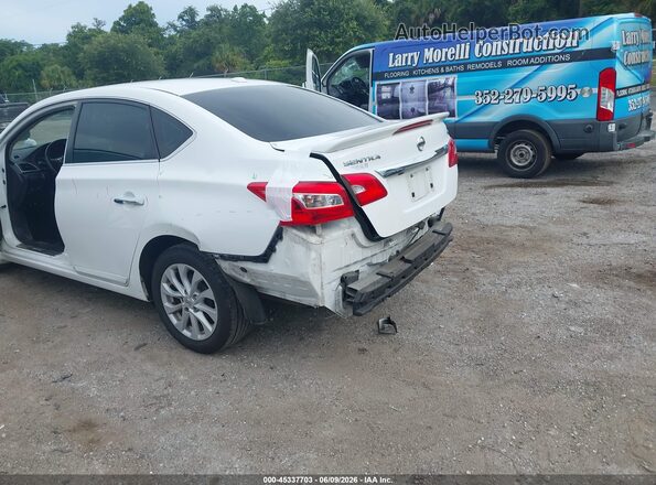 3N1AB7AP1KL603499 2019 NISSAN SENTRA White Vista frontal