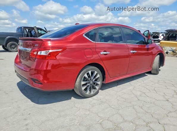 3N1AB7AP1KY247994 2019 NISSAN SENTRA Red Rear right