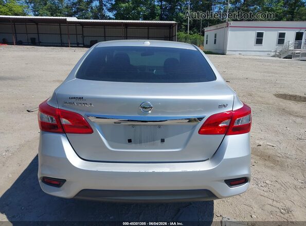 3N1AB7AP1KY255996 2019 NISSAN SENTRA Silver 