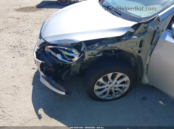 3N1AB7AP1KY255996 2019 NISSAN SENTRA Silver Vista frontal