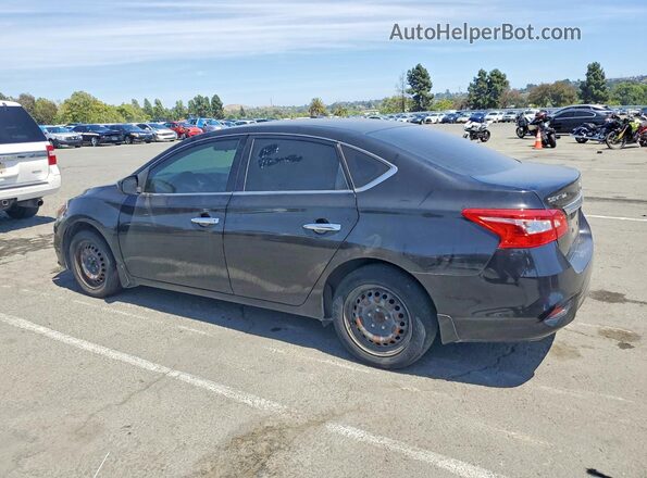 3N1AB7AP1KY257487 2019 NISSAN SENTRA Black Задня ліва чверть