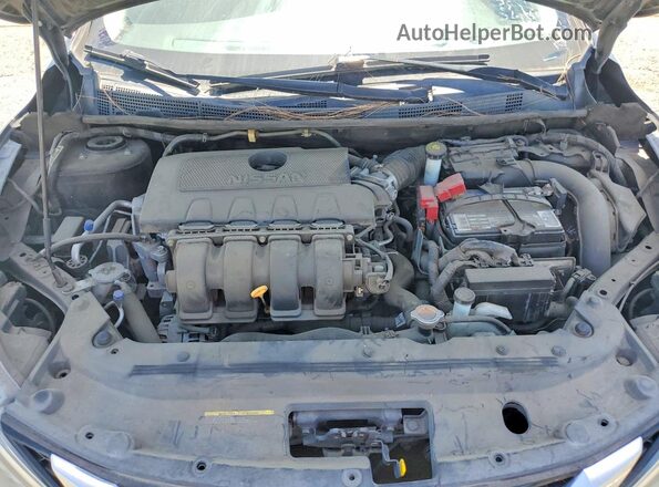 3N1AB7AP1KY257487 2019 NISSAN SENTRA Black Вид задньої частини салону