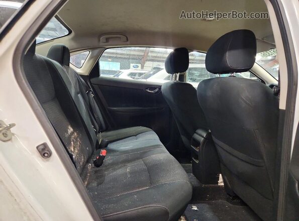 3N1AB7AP1KY260602 2019 NISSAN SENTRA White Вид задніх сидінь