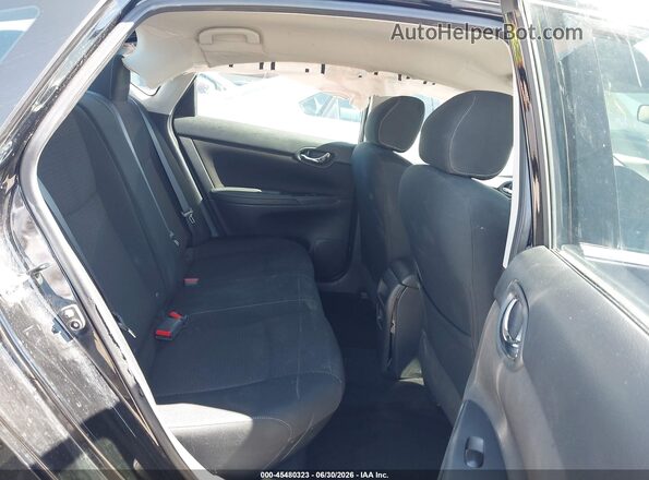 3N1AB7AP1KY265458 2019 NISSAN SENTRA Black VIN կոդի պիտակի տեսք