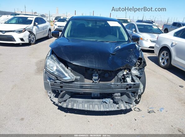 3N1AB7AP1KY265458 2019 NISSAN SENTRA Black Սալոնի հետևի տեսք
