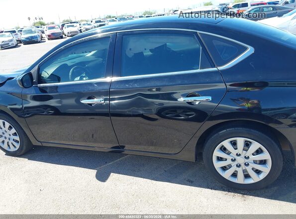3N1AB7AP1KY265458 2019 NISSAN SENTRA Black 