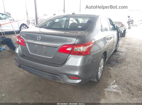 3N1AB7AP1KY270191 2019 NISSAN SENTRA Gray Հետևի աջ