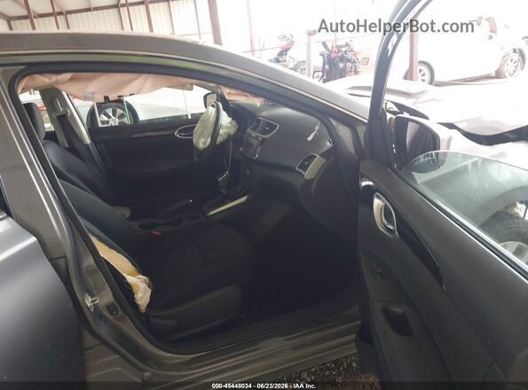 3N1AB7AP1KY270191 2019 NISSAN SENTRA Gray Սալոնի դիմացի տեսք