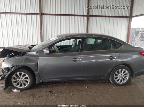 3N1AB7AP1KY270191 2019 NISSAN SENTRA Gray Սալոնի 360 աստիճան տեսք