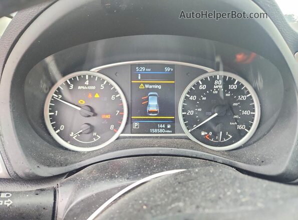 3N1AB7AP1KY272443 2019 NISSAN SENTRA Серый Вид щитка приборов