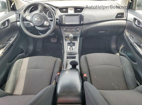 3N1AB7AP1KY275066 2019 NISSAN SENTRA Blue Вид панелі приладів