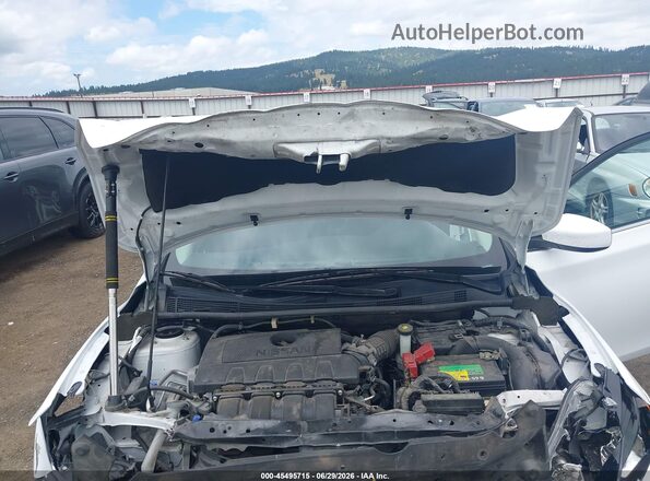 3N1AB7AP1KY279358 2019 NISSAN SENTRA White უკანა ხედი