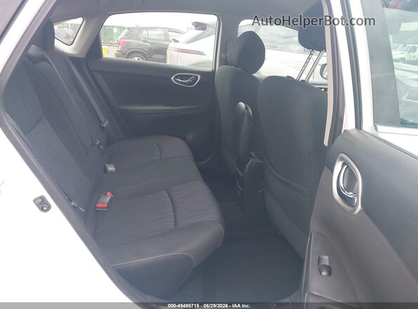 3N1AB7AP1KY279358 2019 NISSAN SENTRA White VIN კოდის სტიკერის ხედი