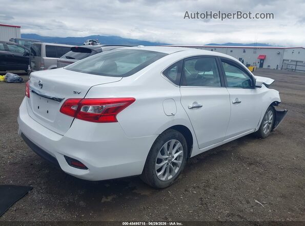 3N1AB7AP1KY279358 2019 NISSAN SENTRA White უკანა მარჯვენა