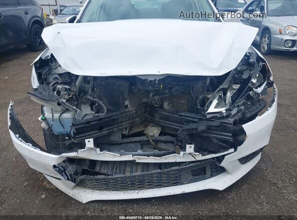3N1AB7AP1KY279358 2019 NISSAN SENTRA White წინა ხედი