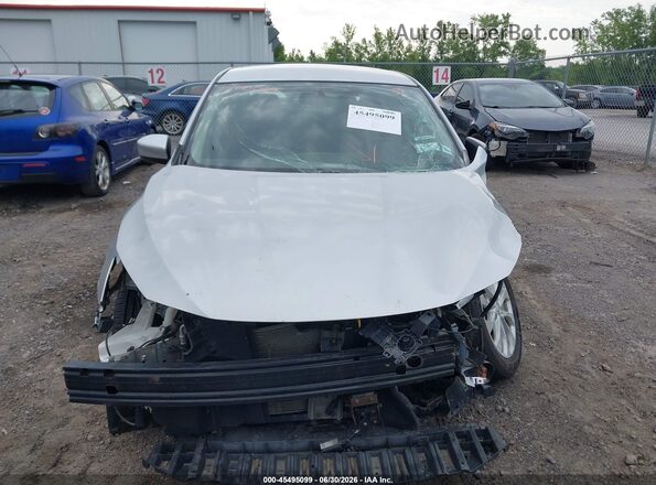 3N1AB7AP1KY313735 2019 NISSAN SENTRA Silver Դիմացի տեսք