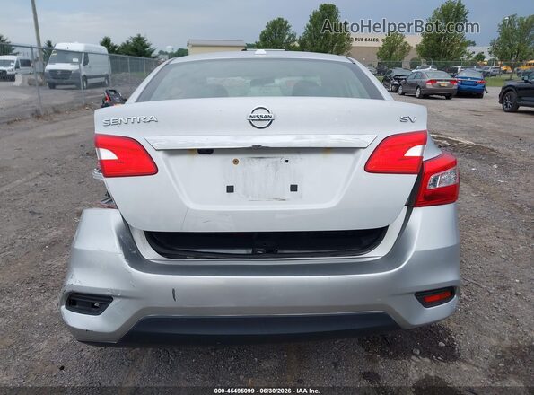 3N1AB7AP1KY313735 2019 NISSAN SENTRA Silver 