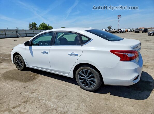3N1AB7AP1KY319759 2019 NISSAN SENTRA White უკანა მარცხენა